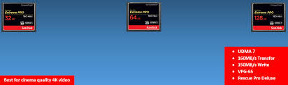 Sandisk 32gb compactflash cf card extreme pro speed up to 160mb/s udma7 4k hd. Compact Flash Cards