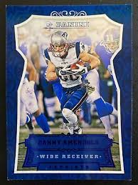 Danny Amendola 2016 Panini Football Blue /99 New England Patriots #97