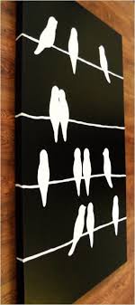 Large Canvas Bird Wall Art This Item Is Unavailable Etsy Art Diy Diy Canvas Art Diy Art