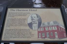 The Harmon Hotel Historical Marker