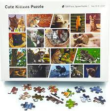 With plenty of puzzle images to choose from, we are sure you will find something that interests and challenges you. Buy Cute Kittens Jigsaw Puzzle 500 Piece Cute Cat Lover Collage Kitty Cat Family Puzzle With Black Cat Tabbies Siamese More 500 Piece Puzzles For Adults Purrfect Cat Puzzles