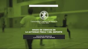 Contact details of universidad católica de valencia. Grado En Ciencias De La Actividad Fisica Y Del Deporte Ucv Youtube