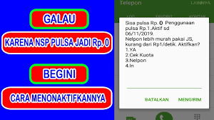 Maybe you would like to learn more about one of these? Cara Menonaktifkan Nsp Unreg Nsp Youtube
