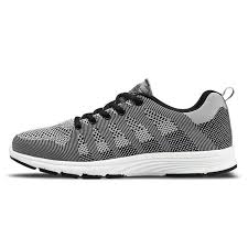 Flyknit Running Shoes For Men Running Shoes Black Running Shoes