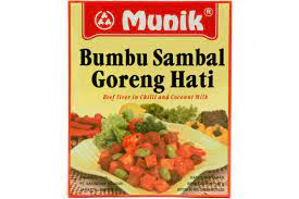 Jika sudah sambal goreng ati udang siap disajikan, tambahkan taburan banga goreng didatasnya. Amazon Com Bumbu Sambal Goreng Hati Beef Liver In Chilli Coconut Milk Seasoning 4 94oz Pack Of 1 Meat Seasoningss Grocery Gourmet Food