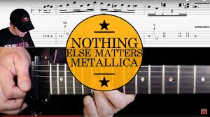 Unknown first, let me make one thing clear. Nothing Else Matters Guitar Lesson Chords Solo Tutorial