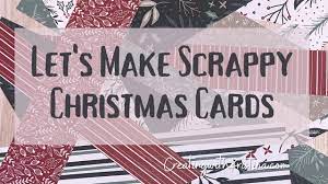 If you enjoy making cards and collecting card making tips, then you'll love these diy christmas cards!. Let S Make A Scrappy Christmas Card Youtube