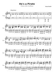 How To Play Pirates Of The Caribbean On Piano Notes How Learning Piano Can Be Fun For Kids He S A Pirate Pirates Of The Caribbean Musescore Com Sheet Music Piano Sheet Music Free Piano Sheet Music