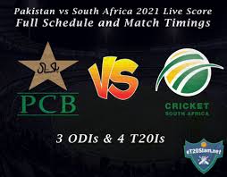 Abid ali hits double century as pakistan leave struggling zimbabwe on ropes. Pak Vs Sa 2021 Live Score Full Schedule And Match Timings