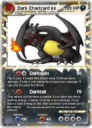 Its bifurcated ears are brown on the outside, yellow on the insides, and end in a distinctive curl. Pokemon Dark Charizard Ex 10