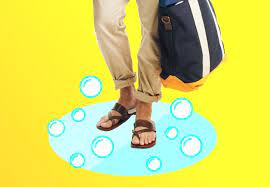 This will help reduce wetness from sweat and control foot odor. How To Wear Sandals And Keep Your Feet Clean Gq