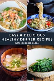 Makeover your meals with these easy healthy recipes from delish.com. Healthy Dinner Recipes You Need For The New Year Just One Cookbook