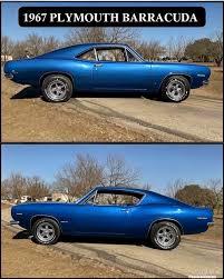 Image result for Medium Blue 1967 Barracuda