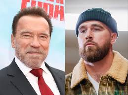 Arnold Schwarzenegger Makes Travis Kelce Sweat