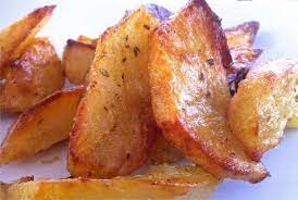 Crispiest Greek Lemon Potatoes Recipe Patates Lemonates My Greek Dish Recipe Greek Lemon Potatoes Lemon Potatoes Greek Dishes