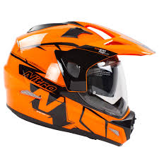 Because motocross and motorcycle riding, in general, are such active hobbies, it is imperative to that a rider wear the proper safety gear. Nitro Mx670 Podium Adventure Motorcycle Helmet Black Orange M Buy Online In Faroe Islands At Faroe Desertcart Com Productid 109968234