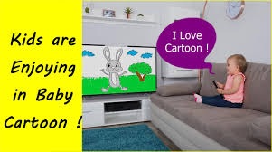 Why do children like to watch cartoons?