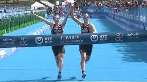 For full details on when the olympic triathlon races start, and how to watch on tv, check out our event guide. Tokyo Triathlon Jess Learmonth And Georgia Taylor Brown Disqualified For Crossing Finish Line Together Bbc Sport