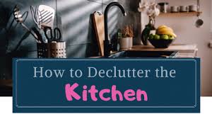 Pull out all of your dishes, small appliances, cutlery, etc. How To Declutter The Kitchen Simple Life Of A Lady