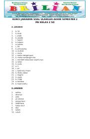 (link tersedia mulai tanggal 13 mei 2020 jam 00:00). Soal Pai Kelas 7 Semester 1 Dan Kunci Jawaban Peranti Guru