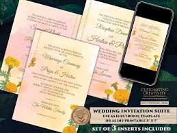 In india, the traditional indian wedding invitations for friends, family and relatives can be a big thing hindu wedding invitation cards almost . Marigold Invites Wedding As Indian Invitations Marigold Etsy