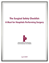 9.15 every toilet room shall be so designed that. The Surgical Safety Checklist Information And Privacy