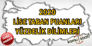 Yerleştirme tarihleri sonucunda elde edilmiş olup 2019 lgs ye girip tercih yapacak olan lise adayları bu yüzdelik dilimlerini göz önünde bulundurmalılar. 2020 Lise Taban Puanlari Ve Yuzdelik Dilimleri Lgs Meb Kamu Saati