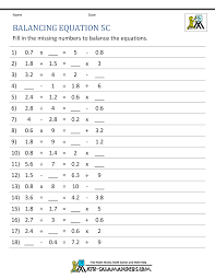 Most importantly, our kindergarten math worksheets were designed in such a way that kids will view practicing math as a fun activity rather than a chore. Balancing Math Equations