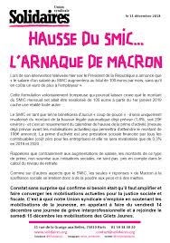 Free online dictionary in english, german, french, spanish. Hausse Du Smic L Arnaque De Macron