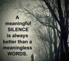 Silence Is Attitude Meaningful Quotes About Life Quotes Deep Meaningful Silence Quotes