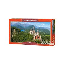 Castorland puzzle View of the Neuschwanstein Castle, German Puzzle 4...