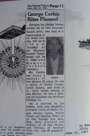 George Dewey Corbin (1899-1963)