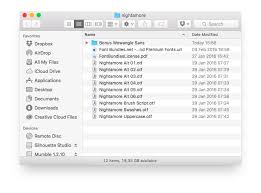 Today we are talking about free brush fonts for graphic and web design. Accessing Alternate Glyph Sets In Nightamore Font Design Bundles