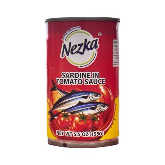 SARDINA EN SALSA DE TOMATE, NEZKA 5.5 OZ 50U