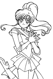 Sailor Jupiter Smile Coloring Pages For Kids Gze Printable Sailor Moon Coloring Pages For Kids Sailor Moon Coloring Pages Moon Coloring Pages Sailor Moon