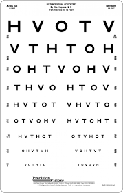 39 Actual Test Your Vision Eye Chart