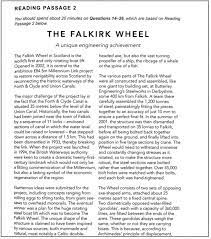 The falkirk wheel a unique engineering achievement. Giáº£i Ä'á» Cambridge 11 Test 1 Passage 2 Luyá»‡n Thi Ielts Trá»±c Tuyáº¿n