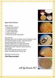 Bubur Cha Cha Recipes Food Breakfast