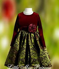 Burgundy Red Velvet Girls Christmas Dress Holiday Christmas Dresses By Little Miss Prin Girls Christmas Dresses Gowns For Girls Little Girl Christmas Dresses