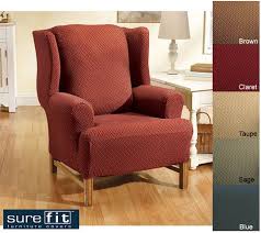 There are 75 sure fit slipcovers for sale on etsy, and they cost $58.03 on average. Design Collection Modern Slipcovers For Wingback Chairs 45 New Inspiration