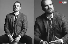 David harbour and florence pugh in black widow. marvel studios/disney+ harbour said he came up with the idea of having the song american pie in black widow. David Harbour Talks Stranger Things Passion For Acting Da Man Magazine