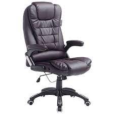 Executive Recline Extra Padded Office Chair Standard Brown House Furniture Design Furniture Interior Furniture