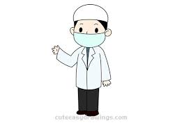 I try to draw it as cute as possible,face and all. How To Draw A Male Doctor Easy Step By Step For Kids Cute Easy Drawings
