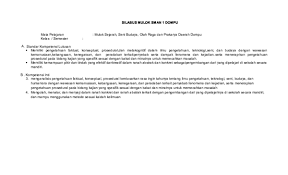 Sma swasta harapan bangsa kuala mata pelajaran mulok umum materi 11. Doc Silabus Mulok Sman 1 Dompu Muhamad Ihsan Academia Edu