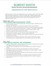 Customer service job description for targeting resume for job in customer relations. Client Service Associate Resume Samples Qwikresume