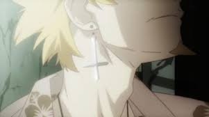 Where to watch jojo's bizarre adventure online? Bakemonogatari Anime Cartoon Cosplay Man Woman Cute Silver Earringsx1 Oshino Meme Cos Cross Earrings Costume Animeware Merch Online