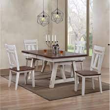Farmhouse table and bench *see offer details. Bernards Winslow Farmhouse 5 Piece Dining Table And Chair Set 5636 4x5637 Miskelly Furniture