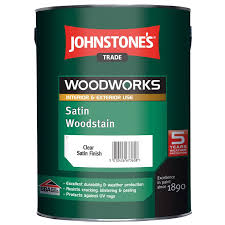 Johnstones Trade Woodworks Satin Woodstain 5l