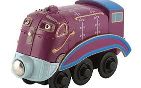 This Is A Speedy Train Mcallister It Is A Fast And Strong Train Character In The Chuggington Series Mcallister Has A Nice Purp Chuggington Wooden Train Toys