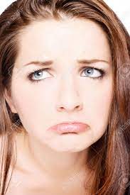 Check spelling or type a new query. A Close Up Of A Beautiful Young Woman Pulling A Sad Face Stock Photo Picture And Royalty Free Image Image 5583362